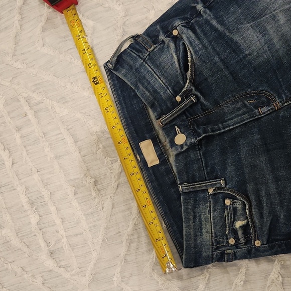 Dark wash Mother "the looker" skinny jeans in Double Trouble size 25! - Picture 9 of 12